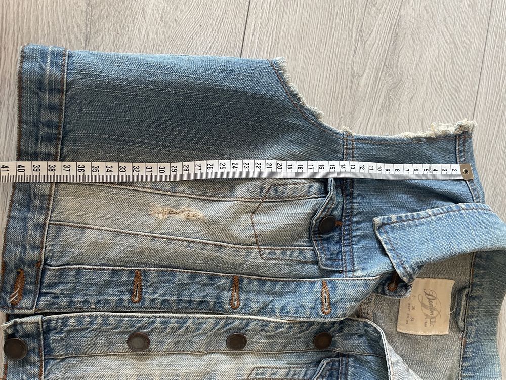 Kamizelka jeansowa/jeans XS/34