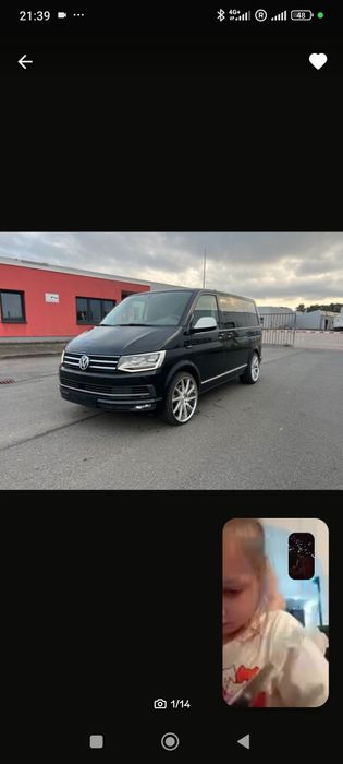 VW MULTIVAN T5/T6 2014r. 2.0 180kw 4 Motion