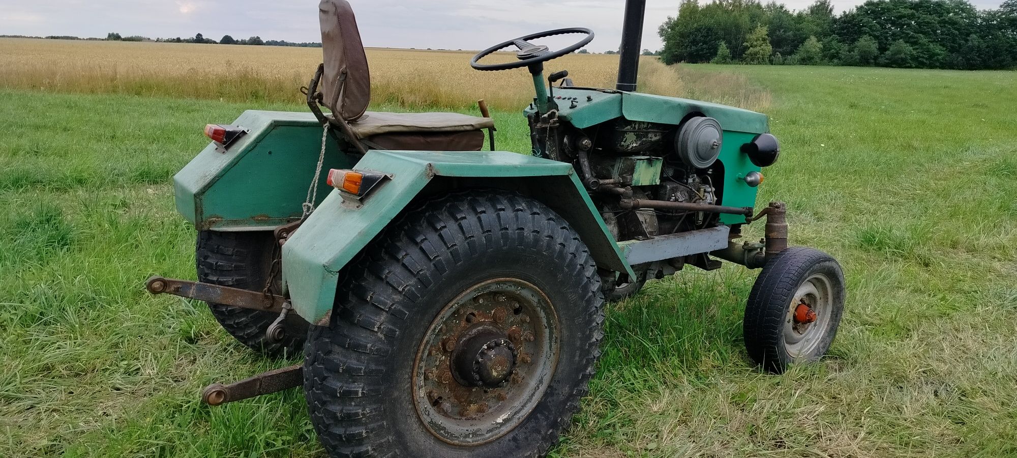 Ciągnik Samoróbka silnik ursus c330(c328) zamiana
