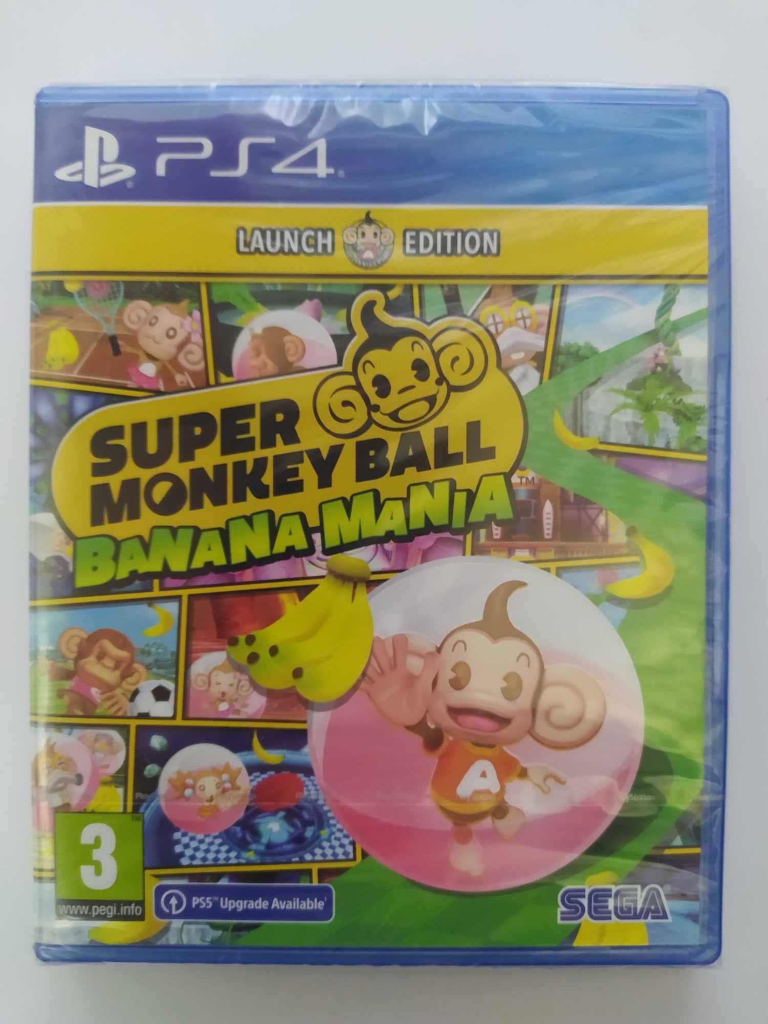 NOWA Super Monkey Ball Banana Mania Launch Edition PS4