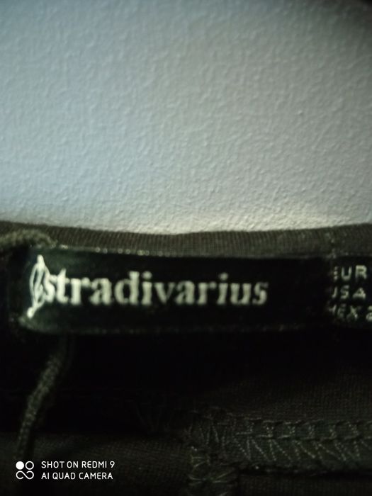 Legginsy czarne nowe z metką rozmiar XS/34 Stradivarius