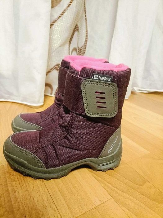Зимние термо тэрмо сапоги ботинки quechua 28 размер 17,5 cм