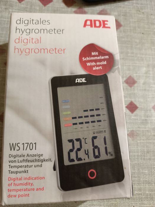 Hygrometer do pomiaru wilgotności