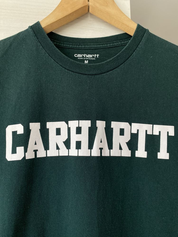 Футболка carhartt зелена чоловіча розмір М стріт