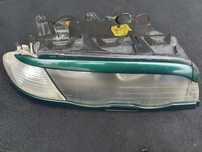 BMW E46 PRZEDLIFT REFLEKTORY LAMPY LEWA PRAWA KOMPLET EUROPA RINGI LED XENON ORYGINAŁ KOMPLETNE PRZETWORNICE KIERUNKOWSKAZY POMPKI SPRYSKIWACZY