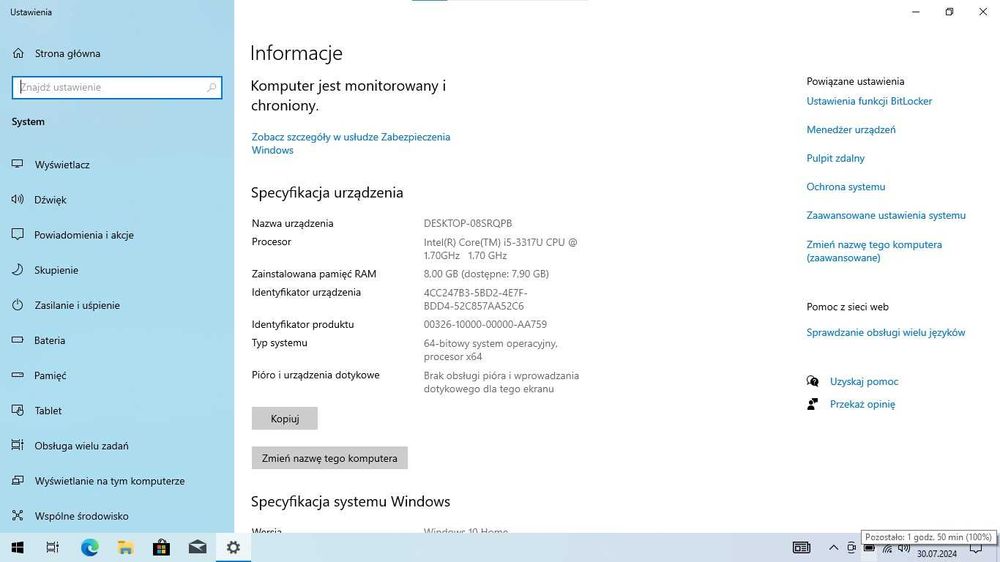 HP Envy 4-1020ew i5-3317U - używany