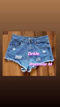 Damskie spodenki  jeansowe firmy Dröle