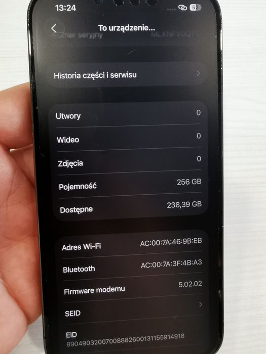 IPhone 13 pro 256gb nowa oryginalna bateria