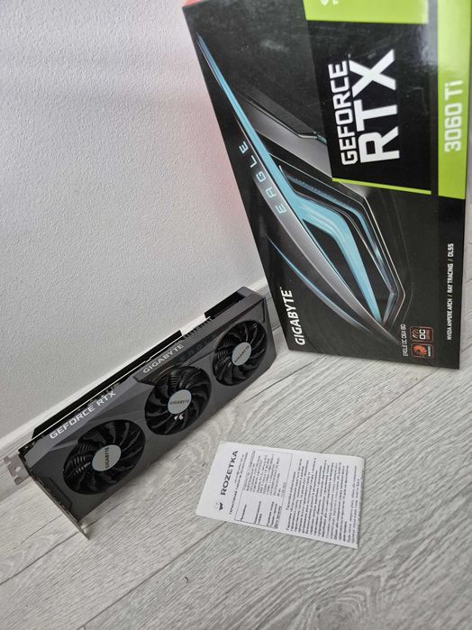 ігрова відеокарта RTX3060Ti Gigabyte EAGLE OC гарантія. TRADE-IN