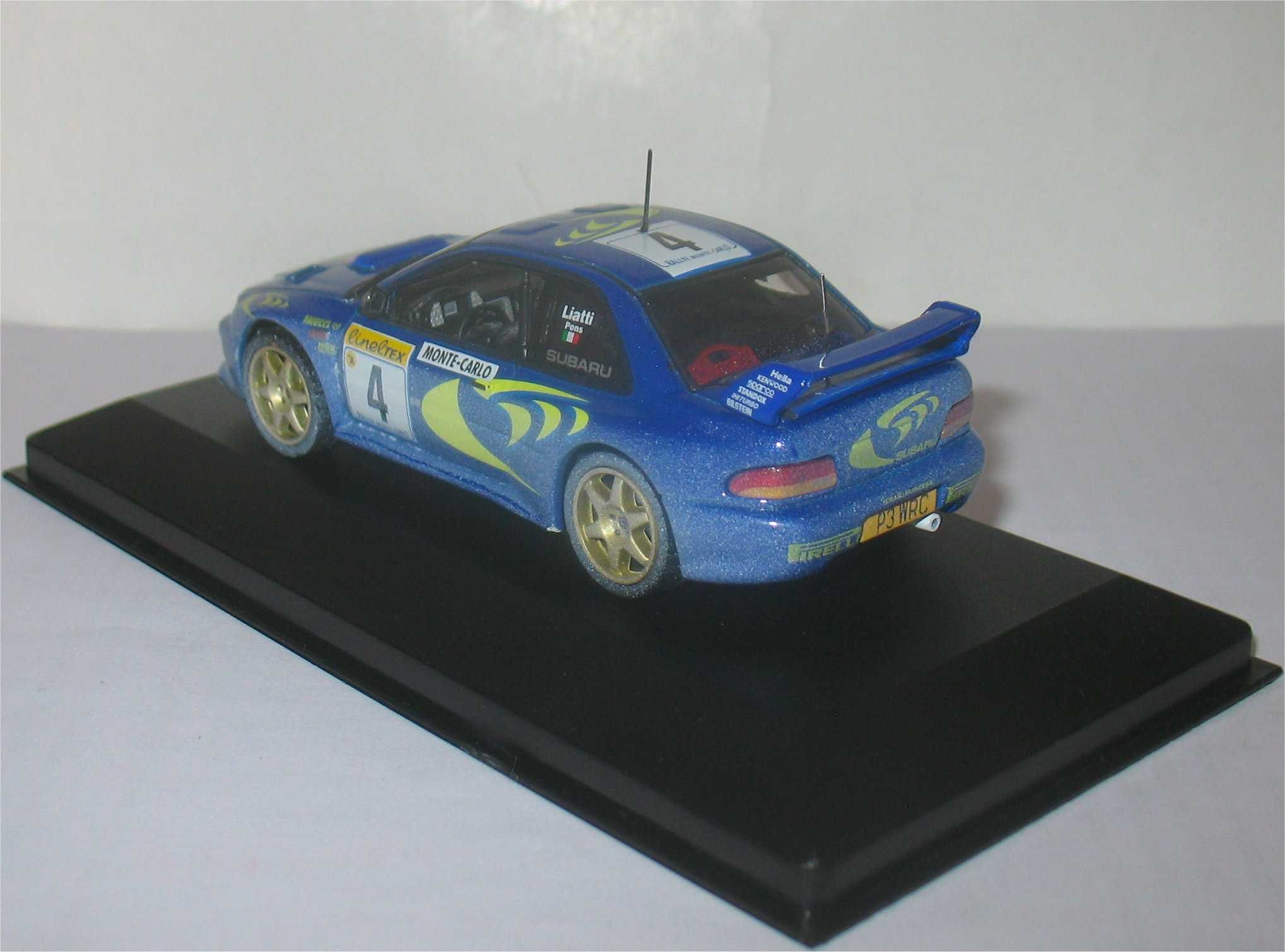 Altaya/Ixo- Subaru Impreza WRC-Vencedor Monte Carlo 1997- Piero Liatti