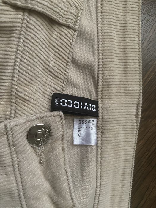 Вельветові штани розмір 40