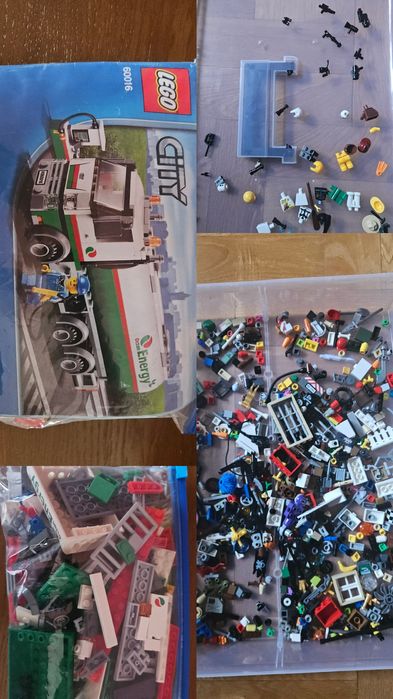 Klocki Lego mieszane ok 10 kg - zestawy niekompletne