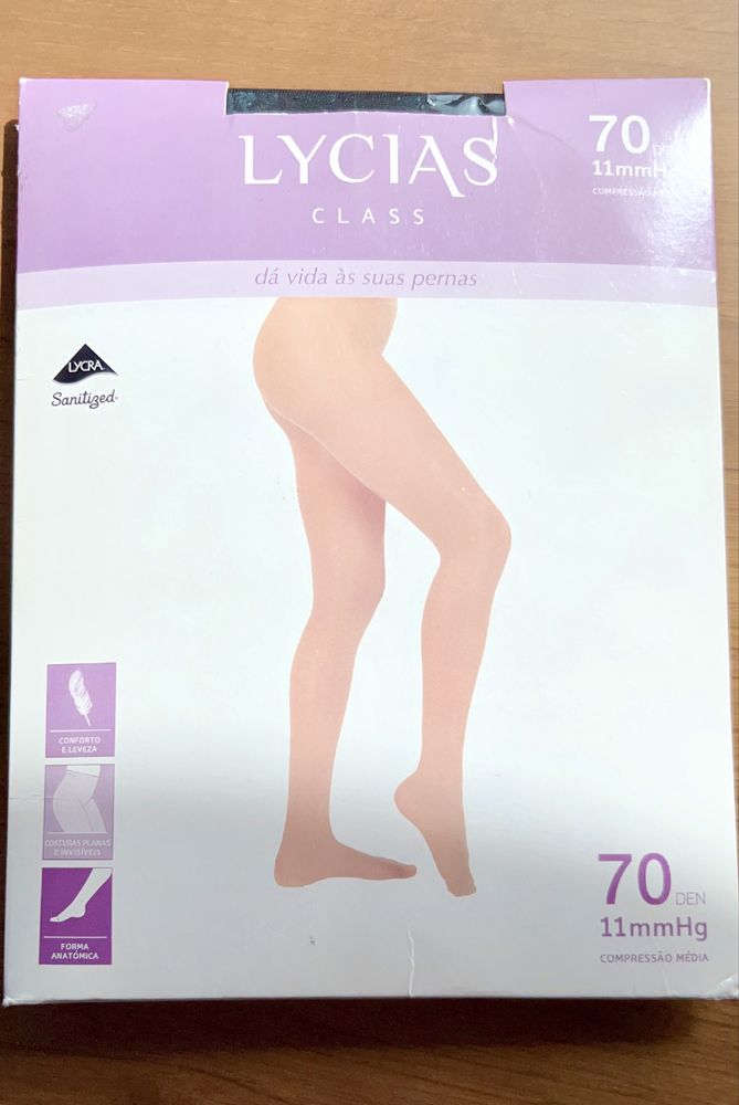 Collants de descsnso Lycias preto