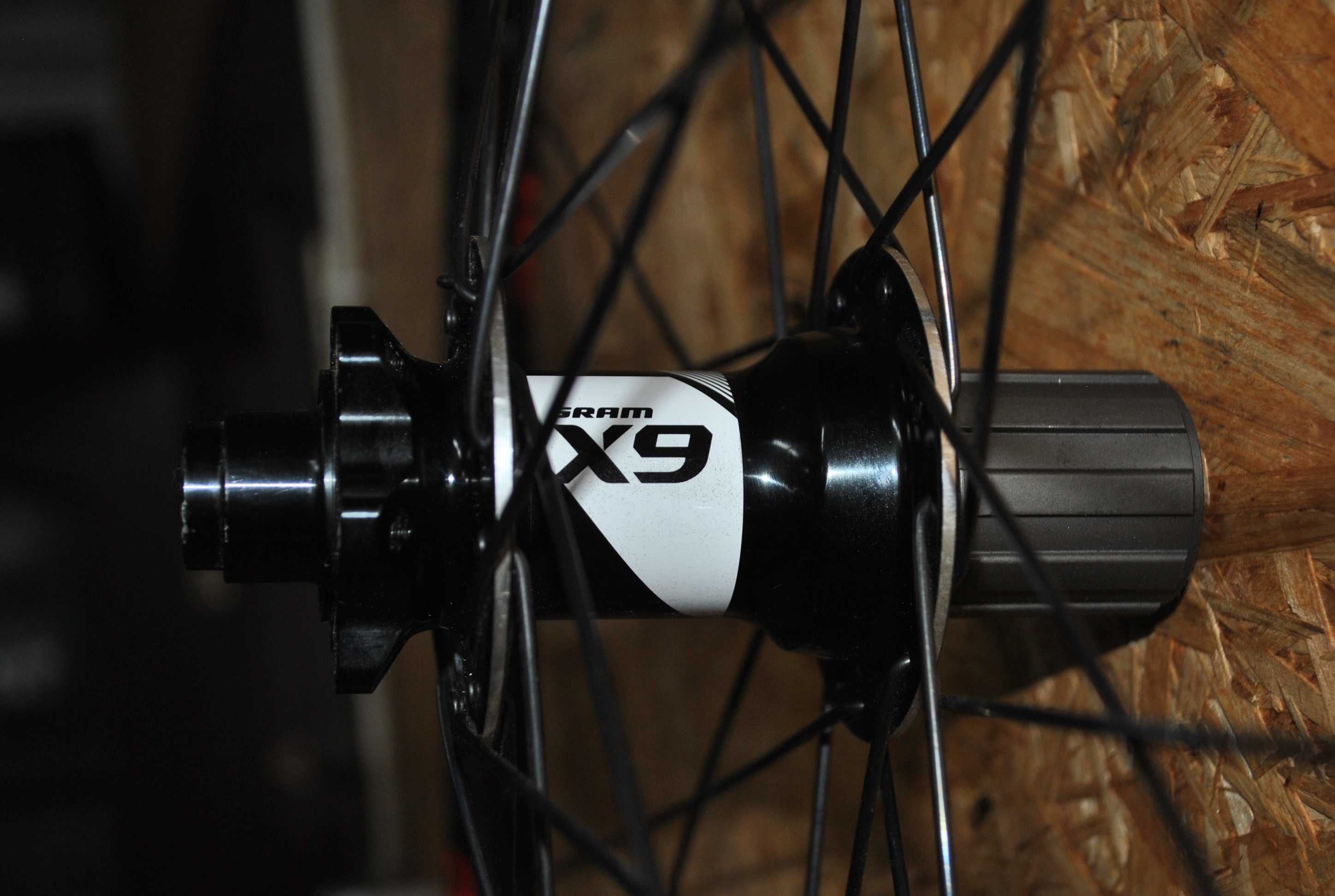 KOŁO 29 TYŁ Sram x-9 Stans ZTR Rapid Notubes 12x142