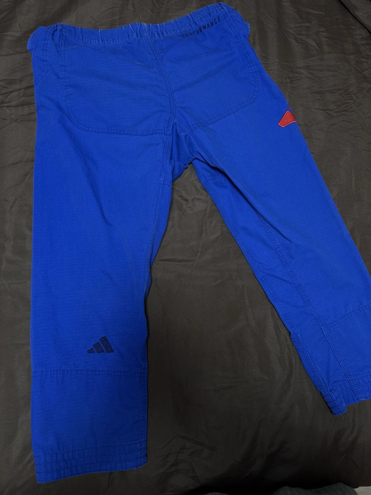 Kimono Gracie Barra Adidas Blue - A1