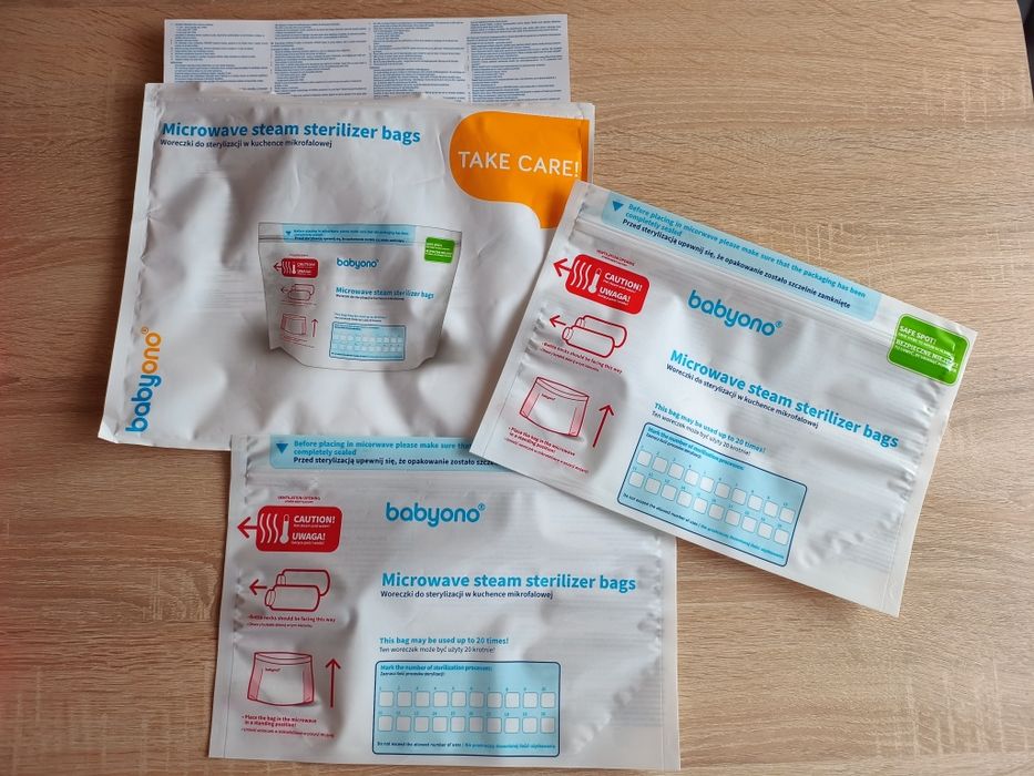Sprzedam nowe woreczki do sterylizacji babyono