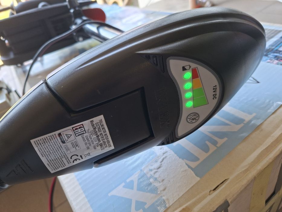 Silnik elektryczny 40lbs Intex akumulator 110ah ładowarka łódka ponton