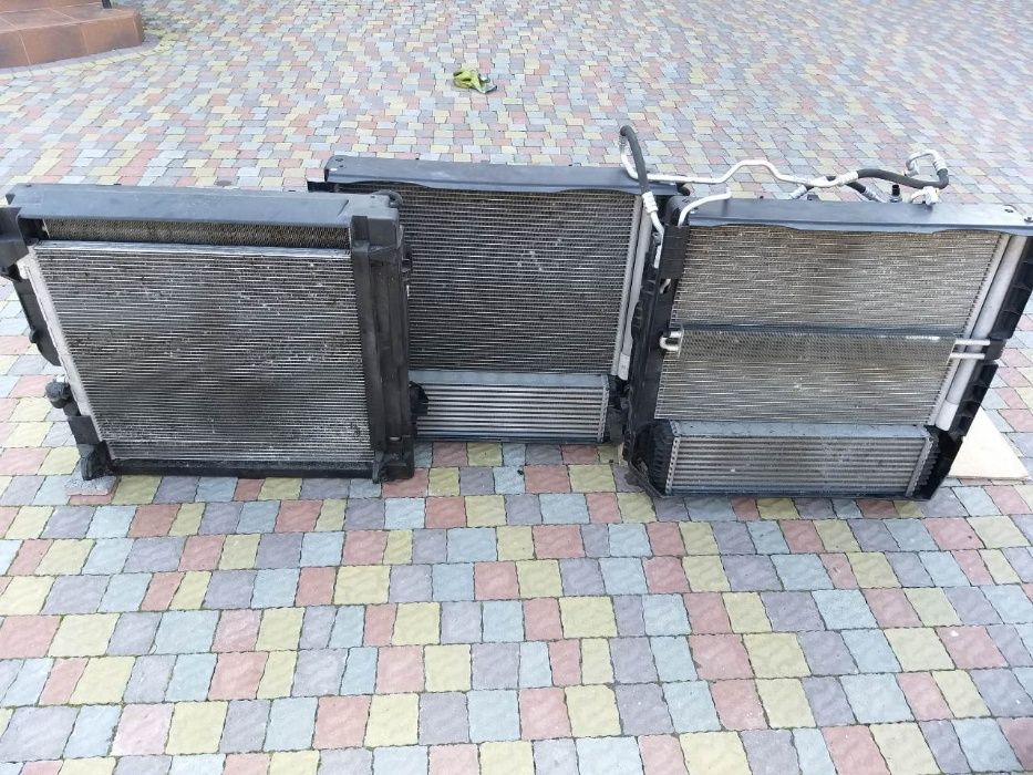 BMW X5 F15 X6 F16 телевизор радиатор вентилятор касета панель передок