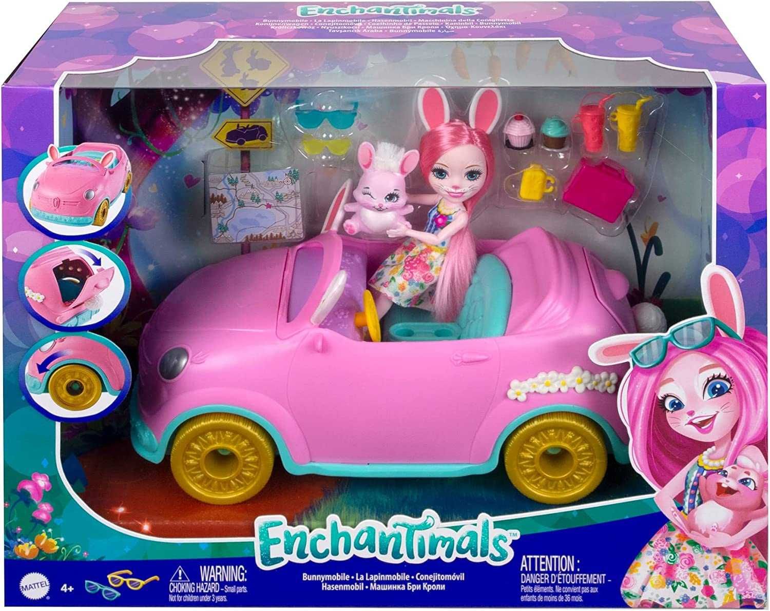 Ігровий набір Енчатімалс Баннімобіль Enchantimals Bunnymobile Car