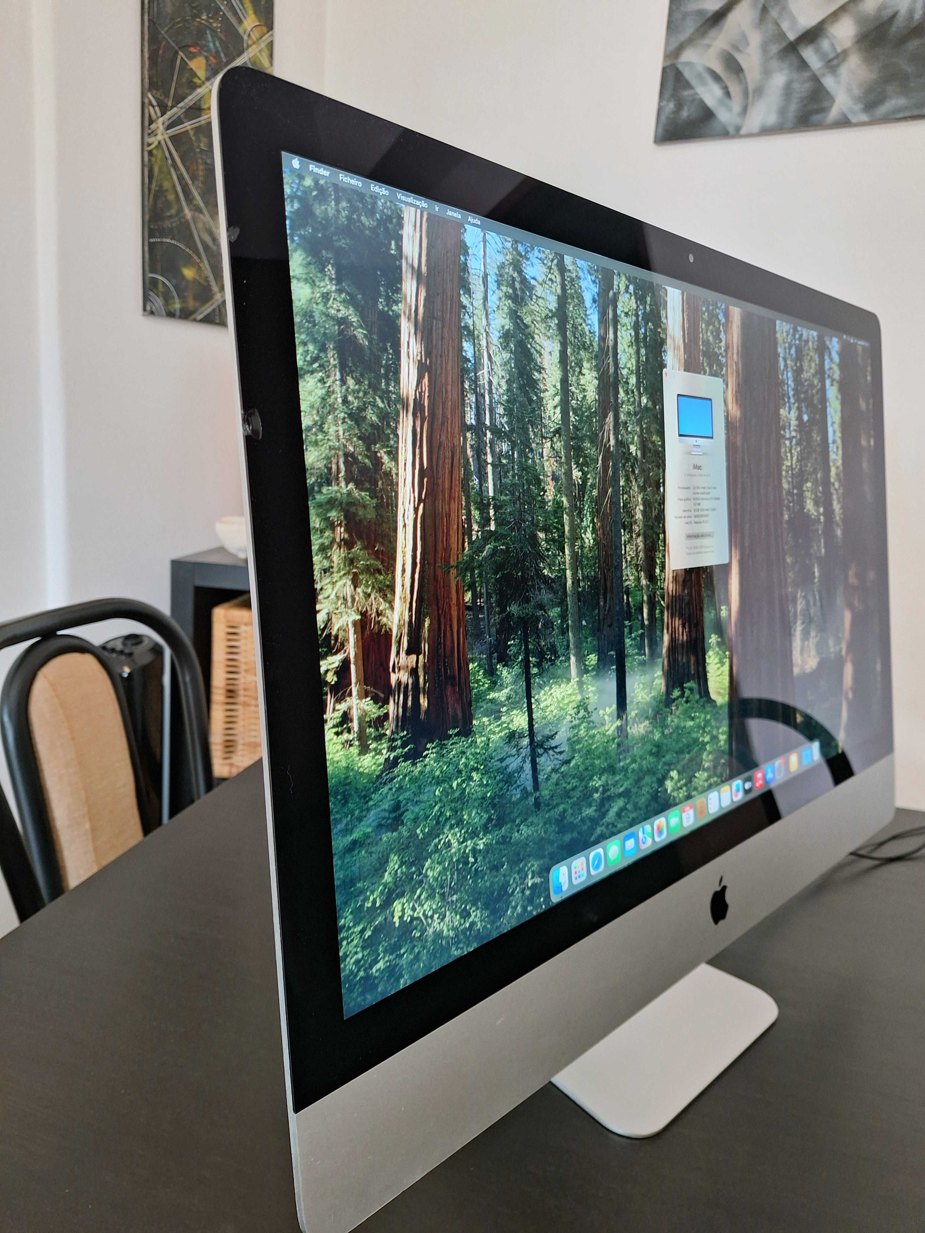 iMac 27" CPU i5 3.6Ghz, Com SSD 1TB , Atualizado  com macOs Sequoia