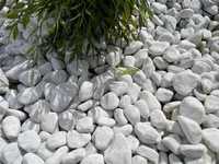 OTOCZAK Bianco Cararra 20-40mm biały kamień ogród jak THASSOS