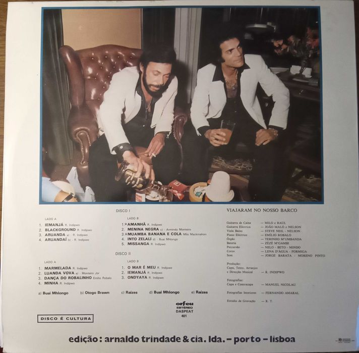 Duo Ouro Negro	- - - - -	Blackground	- - - - -	2 X LP