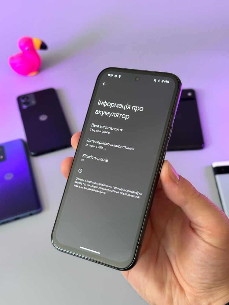 19 циклів НОВИЙ  Google pixel 8a 8/128 neverlock