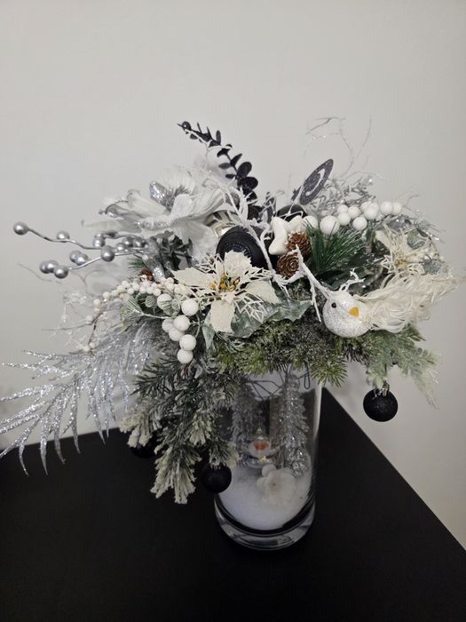 stroik kompozycja świąteczna