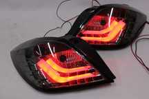 Lampy tył tylne OPEL ASTRA H GTC 04-09 3D LED BAR Neon SMOKE NOWE