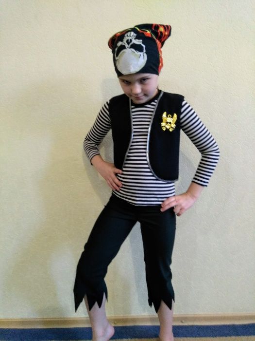 Новогодний костюм Джека Воробья, пирата, разбойника