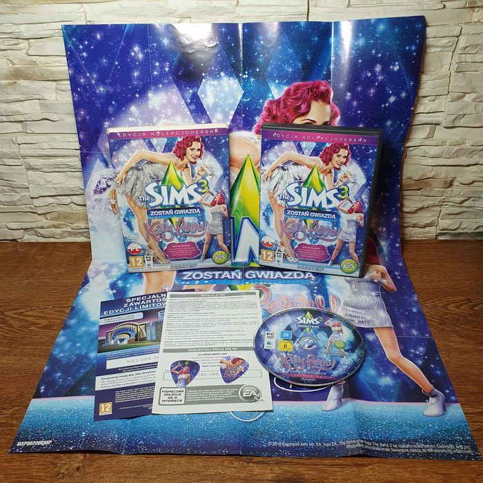 THE SIMS 3 Zostań Gwiazdą KATY PERRY wydanie kolekcjonerskie PL [PC]