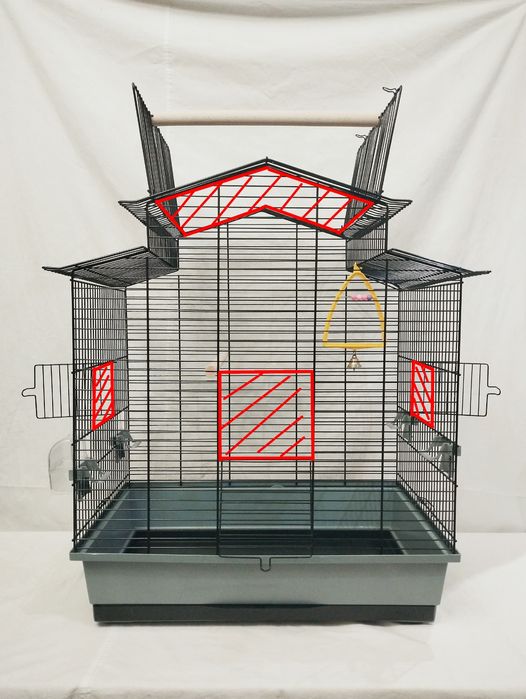 Клітка для папуг 

Клітка для папуг в ідеальному стані використовалась