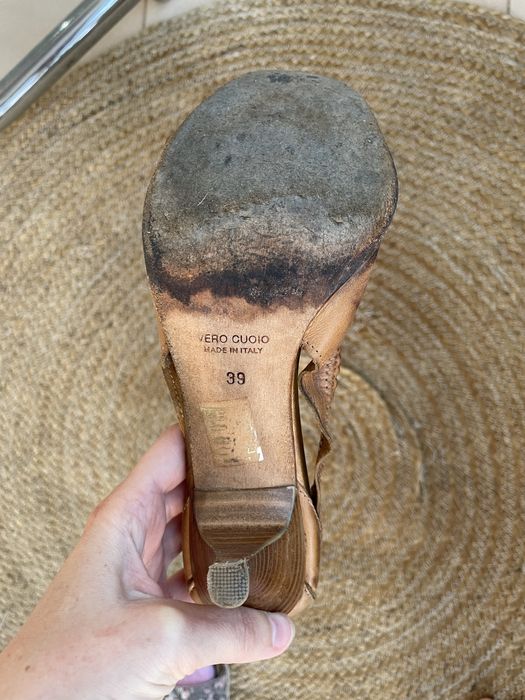 Sapatos italianos Vero Cuoio 39