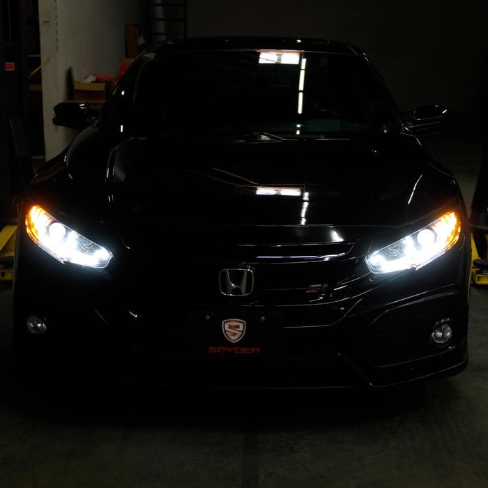 Фари головного світла Spyder Signature Honda Civic 10 2016-2020 2d 4d