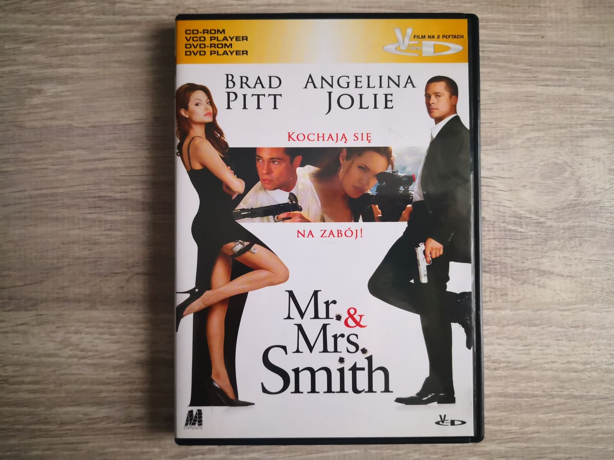 Film VCD : Pan i Pani Smith (Mr. & Mrs. Smith)
