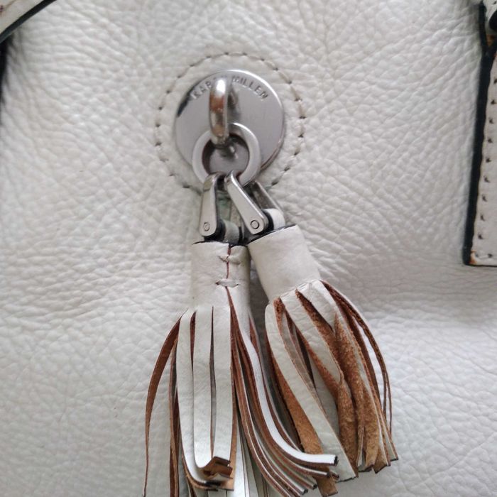 сумка шкіряна karen millen 34 x 22 см.