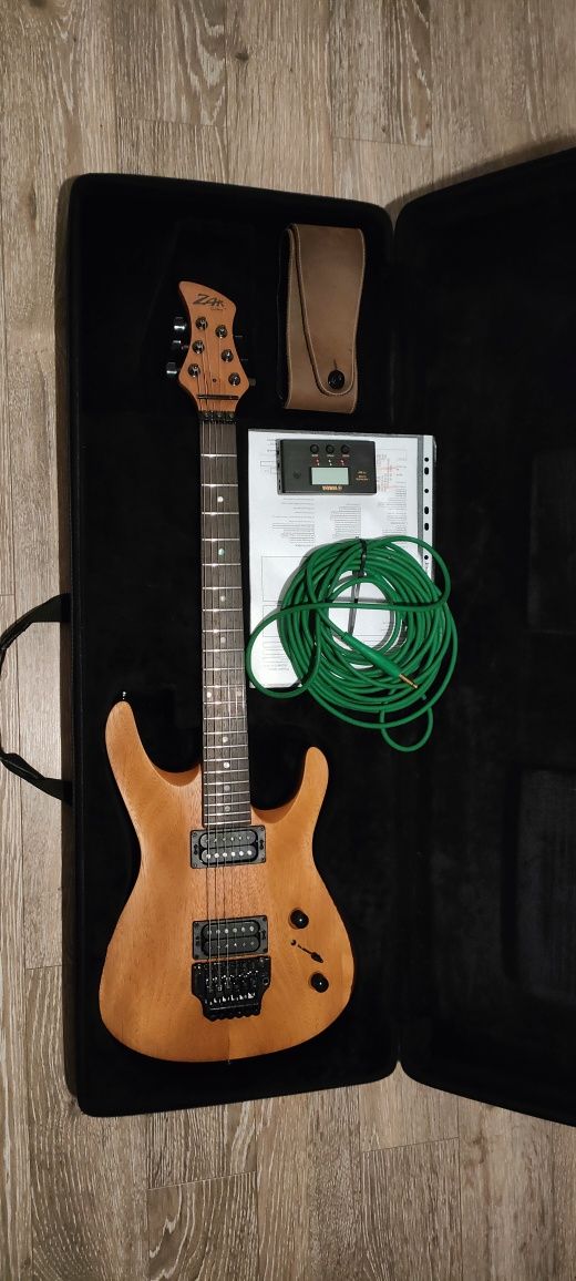 Gitara lutnicza ZAK Pro 6 nr.015 ,Mayones Setius , Shaller