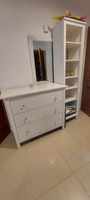 Komoda oraz szafa "kominek" Ikea Hemnes