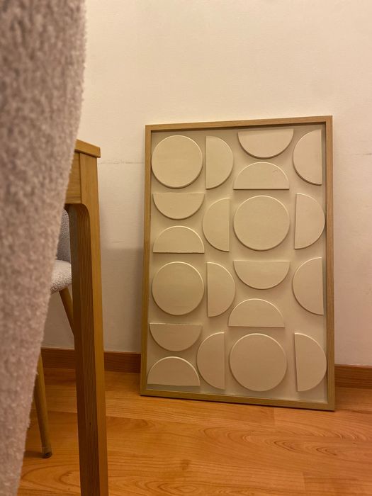 Quadro original tipo carvalho