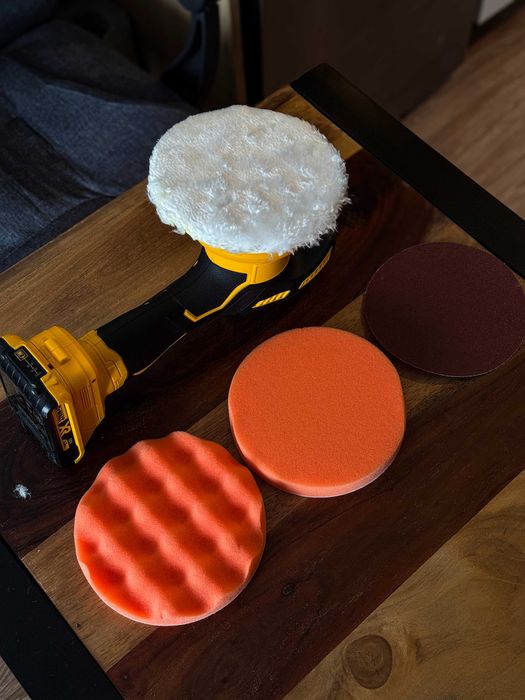 SOLIDNA Polerka Akumulatorowa Zgodna z Systemem Baterii DEWALT 18V