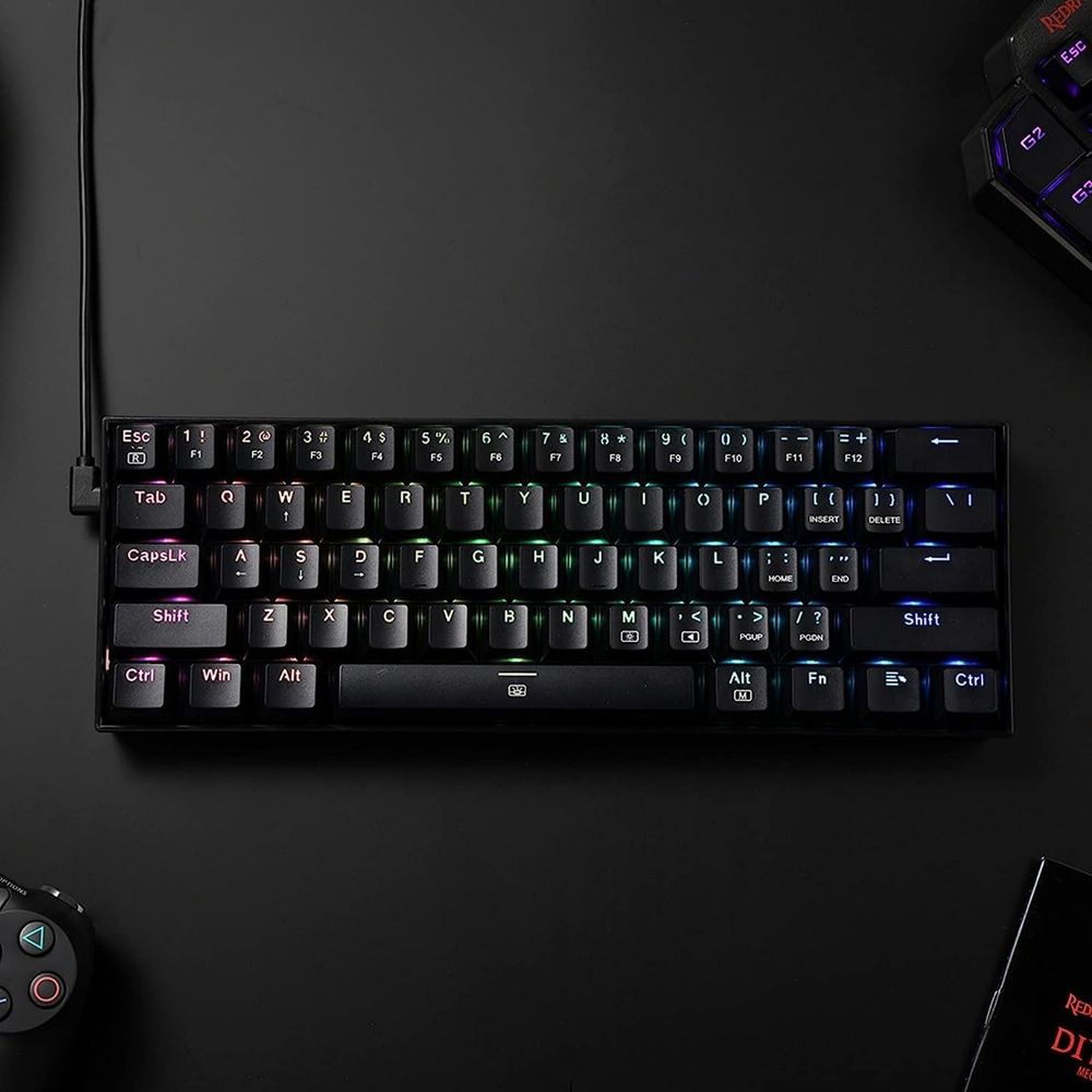 Redragon K630 Dragonborn 60% Z przełącznikiem w kolorze brązowym