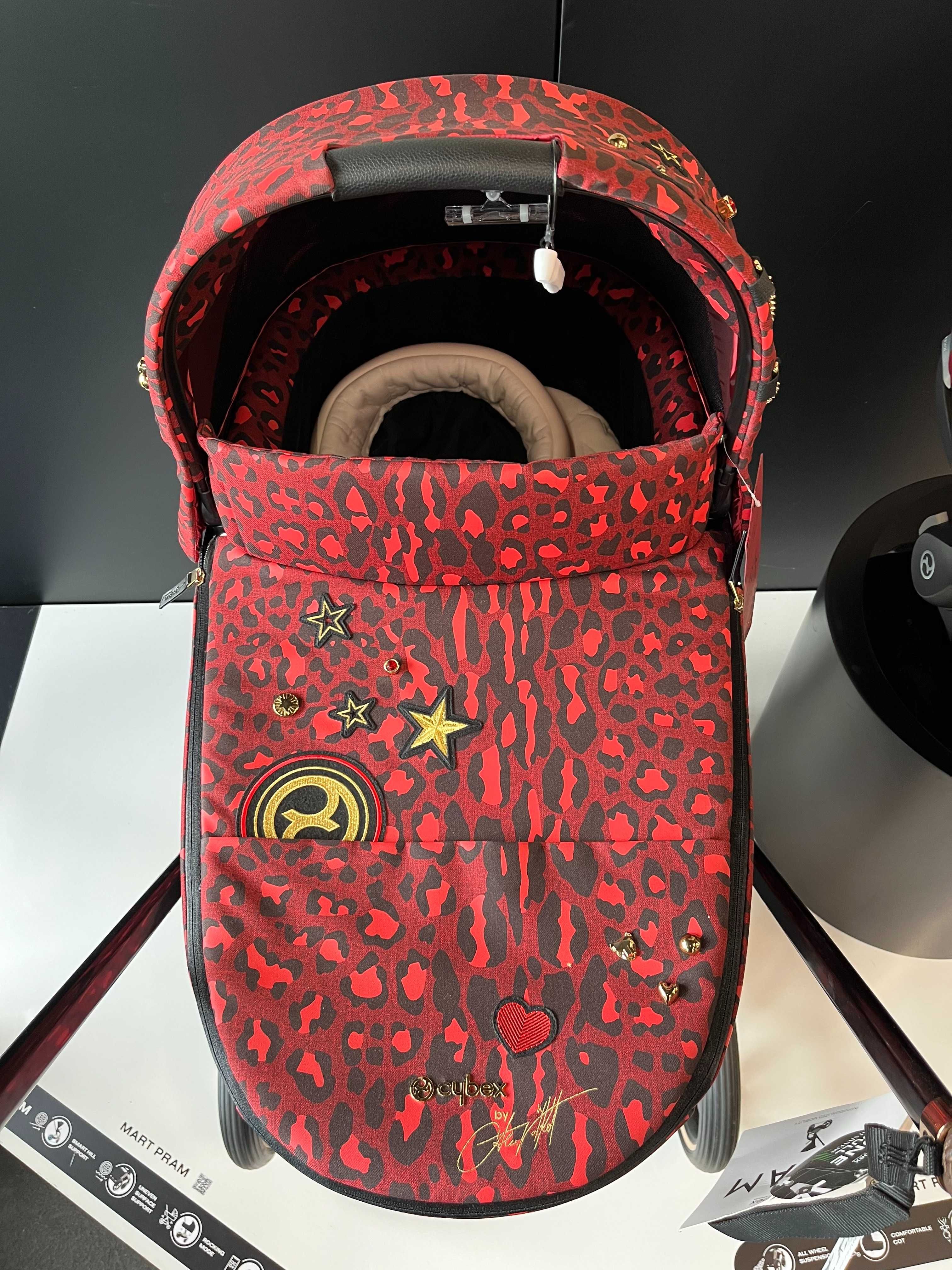 Wózek 3w1 Cybex Priam 4.0 Rockstar Cybex Cloud Z2 OUTLET