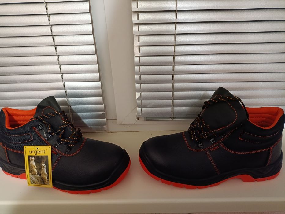 Шкіряне робоче захисне взуття