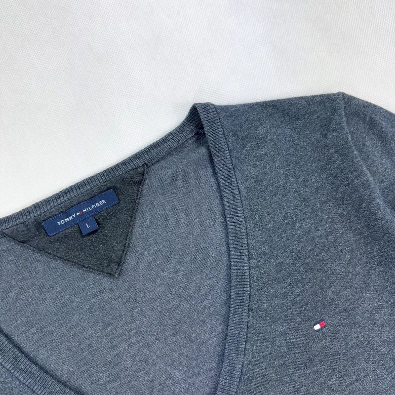 Sweter/sweterek w serek Tommy Hilfiger