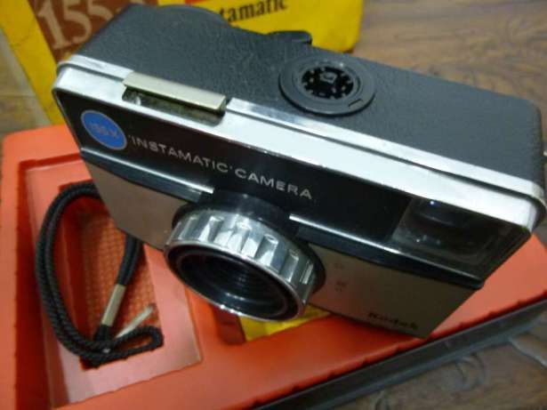 Máquina Kodak Instamatic 155-X - vintage com estojo original