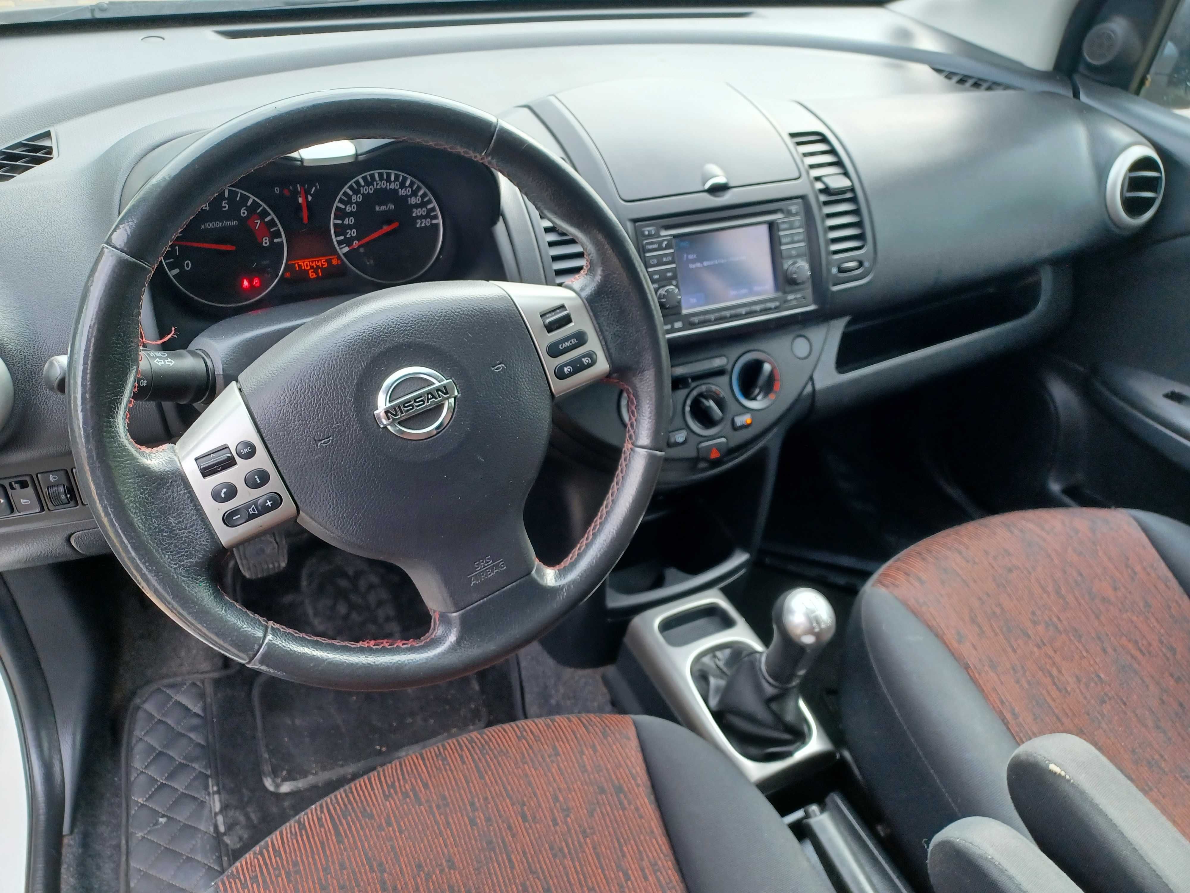 Nissan Note 1.4 benz klima alu elektryka z Niemiec