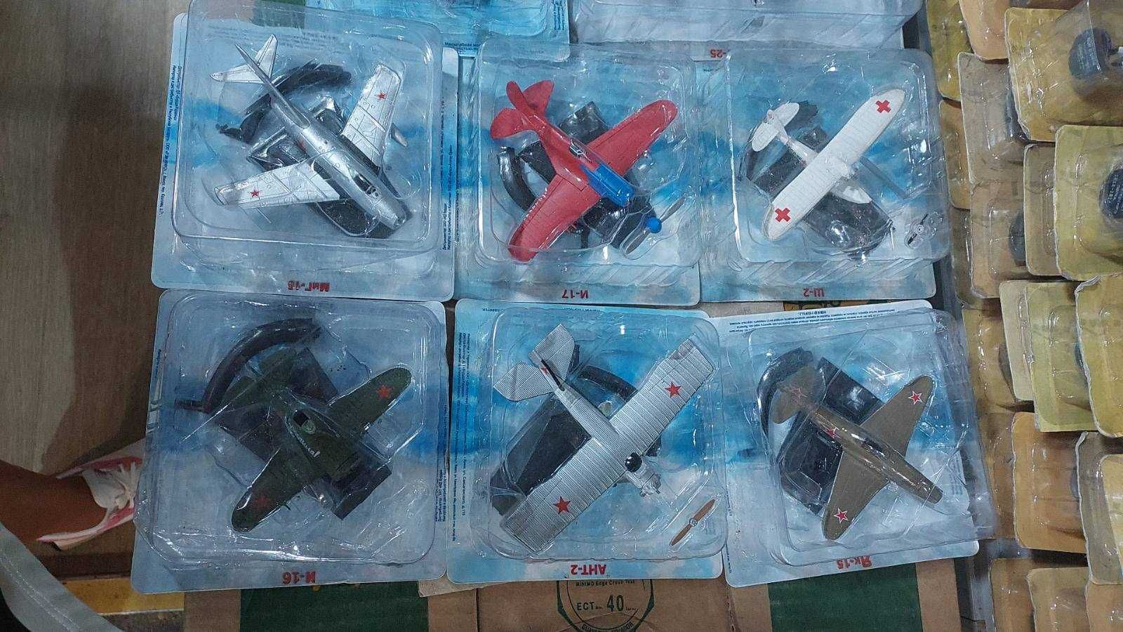 Коллекция легендарные самолёты модели самолетов лiтакiв
