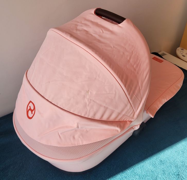 cybex GOLD Przystawka do wózka dziecięcego Melio Candy Pink.