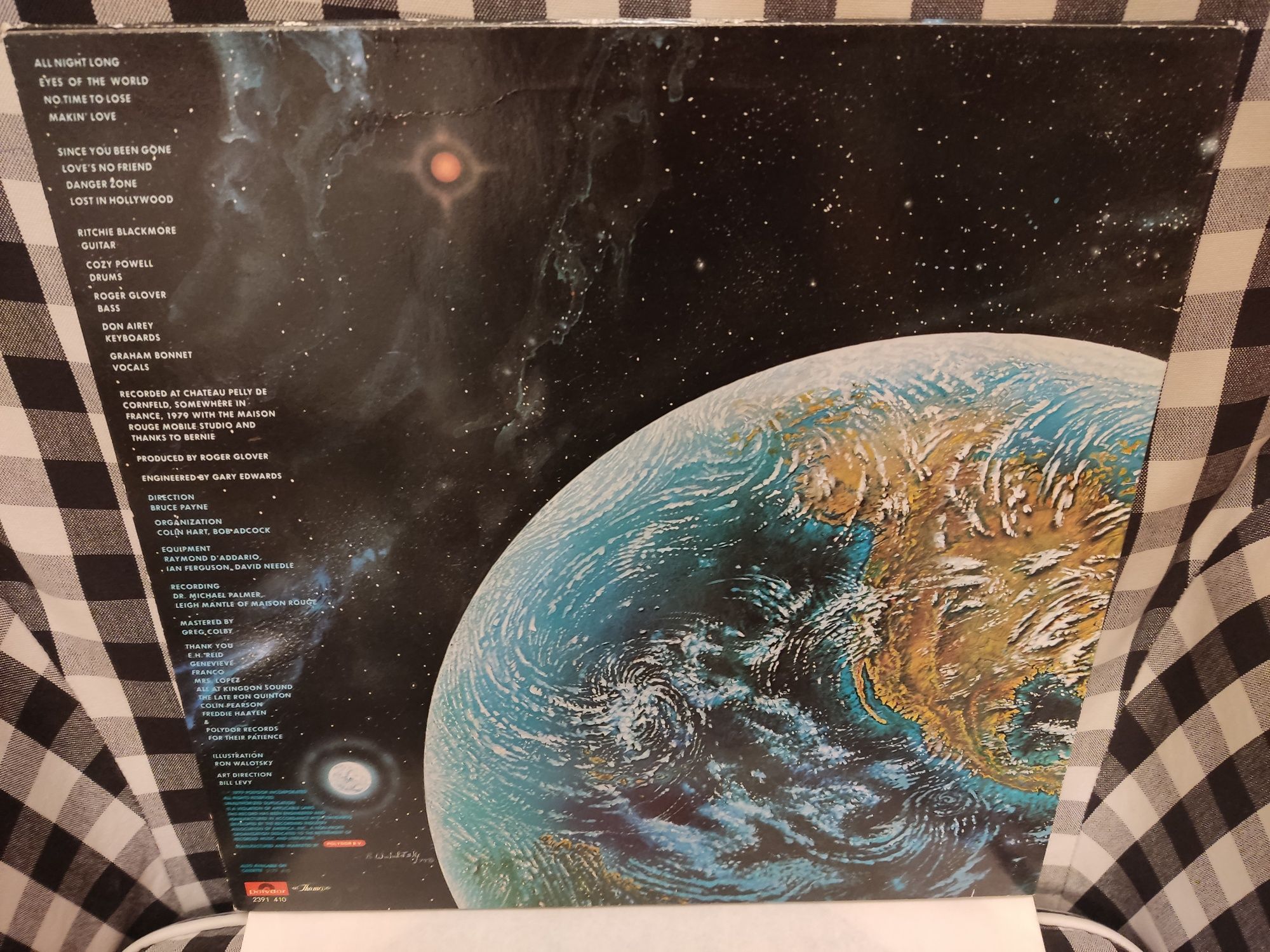 Rainbow Down to Earth LP. Holland EX+ 1press