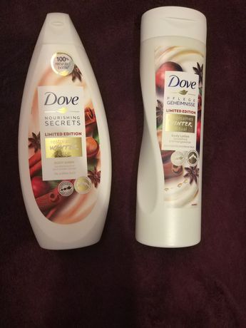 Zestaw kosmetyków Dove komplet do ciała balsam i żel pod prysznic